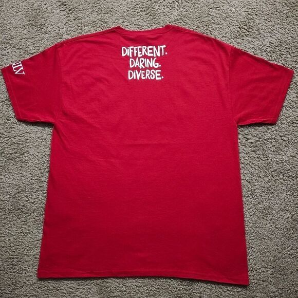 Jerzees UNLV Red Graphic Dri-Power Unisex T-Shirt #4 - Picture 3 of 5